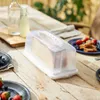 Contenitore per torte - bianco - plastica - 36 x 16,5 cm - Anteprima dell’immagine prodotto 9