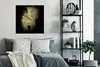 MuchoWow® Poster Goldpulver auf schwarzem Hintergrund 75x75 Produktbild-Vorschau 4