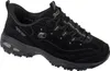 A single black Skechers Slip-Ins sneaker is shown from a side-diagonal angle against a white background. Produktbild-Vorschau