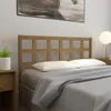 vidaXL Kopfteil Honigbraun 156x4x100 cm Massivholz Kiefer Produktbild-Vorschau 2