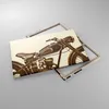 Bild auf Leinwand - Leinwandbild - motor retro - 120x80cm - Produktbild-Vorschau 2