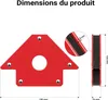 Wiltec Aimants de soudure avec Force de maintien de 20 kg, Voir les images du produit 8