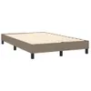 Boxspringbett mit Matratze & LED Taupe 120x200 cm Stoff Produktbild-Vorschau 5
