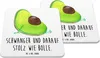 Mr. & Mrs. Panda Untersetzer für Gläser Avocado Produktbild-Vorschau 3