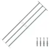 vidaXL Fenstergitter 1000-1500 mm Galvanisiertes Stahl Produktbild-Vorschau 7