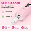 UV LED Nagellampe tragbar, wiederaufladbar, 20/60s Timer Produktbild-Vorschau 2