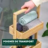 bremermann Étagère en bambou, étagère de salle de bain avec Voir les images du produit 5