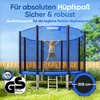 MONZANA® Trampoline extérieur rond Ø305cm max. 150kg set Voir les images du produit 2