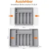 Besteckkasten für Küche, Ausziehbarer Besteckschublade 6-8 Produktbild-Vorschau 7