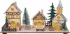 1.05 Houten kerstscène, dorp, verlicht - ongeveer 34 x 13 x Productafbeelding-voorbeeld 1