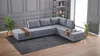 Hanah Home, Fly- BLC1003, Gris, Canapés-lits, Cadre : Bois Voir les images du produit 2