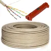 PremiumX 50m Telefonkabel 4x2x0,6mm Telefonleitung 8 Adern Produktbild-Vorschau 1