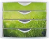 helit H6129650 Zásuvkový box Chameleón, 4 zásuvky jarný Náhľad obrázku produktu 6