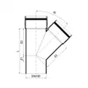 POLOPLAST POLO-KAL XS Abzweig DN 110/110/45, 1 Stk. Produktbild-Vorschau 6