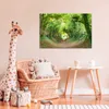 MuchoWow® Poster Wald - Baum - Tunnel 90x60 cm - Produktbild-Vorschau 7
