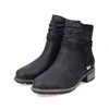 Rieker Damen Stiefelette geraffter Schaft Schlupfoptik Produktbild-Vorschau 16