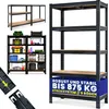 MONZANA® Schwerlastregal 180x90x40cm Befestigungsmaterial Produktbild-Vorschau 1