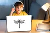 MuchoWow® Laptop Aufkleber Sticker Cover Libelle - Insekten Produktbild-Vorschau 3