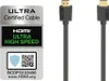 HAMA Câble HDMI Ultra Haut Débit 8K 48 Gbit/s 2,0m Or Voir les images du produit 1