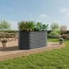 AREBOS Potager surélevé en métal 160 x 80 x 78 cm Potager Voir les images du produit 2