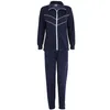 Herbold Sportswear Damen Freizeitanzug Gr.46 marine-weiß Produktbild-Vorschau 1