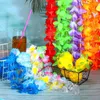Hawaiianische Leis, bunte Kunstblumen-Halskette, Leis, Produktbild-Vorschau 9