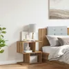 vidaXL Noční stolek Artisan dub 50x30x51,5 cm Materiál na Náhled obrázku produktu 3