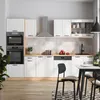 Küchenzeile Vicco R-Line Weiß Landhaus/Goldkraft Eiche 300 Produktbild-Vorschau 3