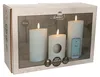 Anna's Collection LED-Stumpfkerzen mit Fernbedienung - 3x - Produktbild-Vorschau 2