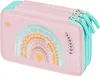BAAGL Federmäppchen 3-Fach Regenbogen Rosa Produktbild-Vorschau 1