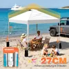 Arvioo Pavillon 3x3m mit Seitenteilen, Faltpavillon Produktbild-Vorschau 3