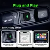 INF Bezdrôtový adaptér CarPlay D07 Strieborný 2v1 pre Apple Náhľad obrázku produktu 3