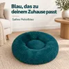 IvoQ Hundebett Donut - Katzenbett - Weiches Plüsch - Produktbild-Vorschau 8