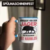 Trendation - Jäger Tasse Geschenk Spruch Jagt Wildschwein Produktbild-Vorschau 4