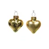 Cuori di Natale in vetro dorati elegante set di 12 pezzi Anteprima dell’immagine prodotto 10