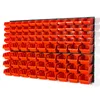 84 Stapelboxen mit Wandregal 120 x 80 cm | lager Produktbild-Vorschau 1