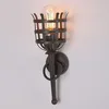Wandleuchte Wandfackel Fackelleuchte 230V Wandlampe Produktbild-Vorschau 6