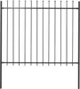 vidaXL Gartenzaun Woerden mit Speerspitze Stahl 181 x 150 Produktbild-Vorschau 5
