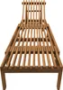 AXI Rowan 2-in-1 Gartenliege und Gartenbank aus Teak Holz | Produktbild-Vorschau 3