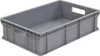 Stapelbox Eurobox 40 l 600x200x400 mm grau Produktbild-Vorschau 1