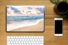 MuchoWow® Laptop Aufkleber Sticker Cover Strand - Wolken - Produktbild-Vorschau 2