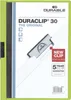 DURABLE Klemmmappe DURACLIP® 30 A4, 220005 grün Produktbild-Vorschau 12