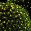 Lampes solaires de jardin fleuries 7m 50LED blanc chaud Voir les images du produit 5