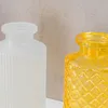 4er Set Vase Gelb H14cm Glas Blumenvase Tischdeko Frühling Produktbild-Vorschau 5