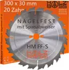 Holzboss® HM-Sägeblatt " Nagelfest mit Spanabweiser " Typ Produktbild-Vorschau 1