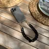 Marble Black Transparant Cord Hülle - Short Cord  - Produktbild-Vorschau 2