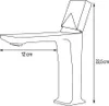 S-1140 Weisser Waschtischarmatur Produktbild-Vorschau 2