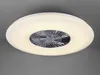 LED Deckenventilator VISBY Chrom/Weiß Ø75cm - R62402906 Produktbild-Vorschau 1
