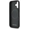 The back of a black phone case with a circular magnetic ring and the Mercedes-Benz logo. Náhľad obrázku produktu