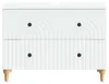 vidaXL Mobiletti per lavabo ALKMAAR, bianco, 82 x 41 x 59 Anteprima dell’immagine prodotto 3